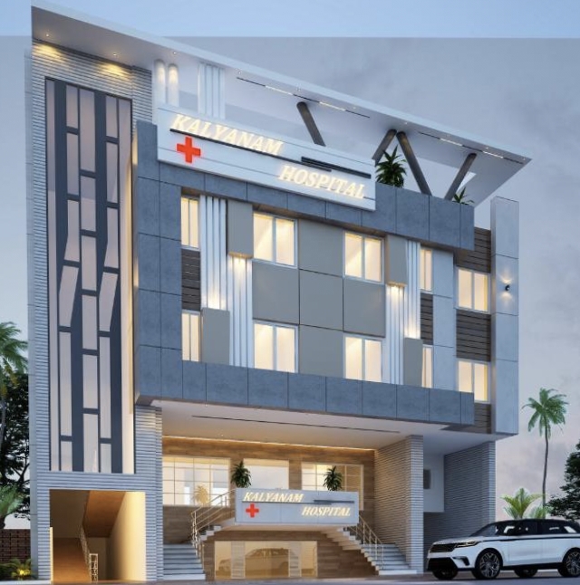 Kalyanam Hospital building render